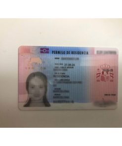 Spanish permanent residence card