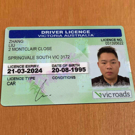 Australian driver's licence